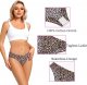 Women's Invisible Seamless Bikini Underwear Half Back Coverage Panties ( 6 Pack )